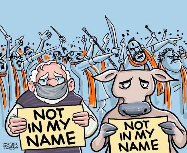 Modi-gau-Satish Acharya Jun29- Twitter