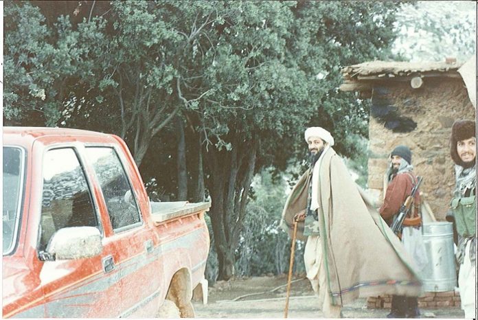 osama in cloak